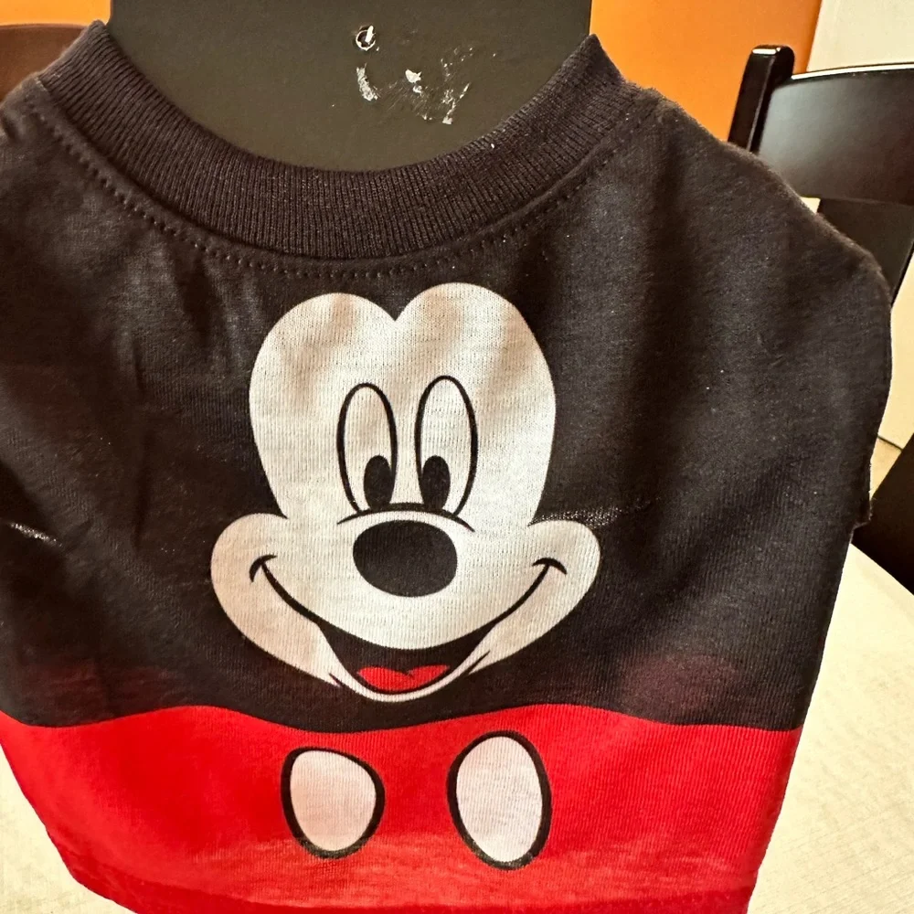 NWT Disney Mickey Mouse Dog t-shirt  Size S